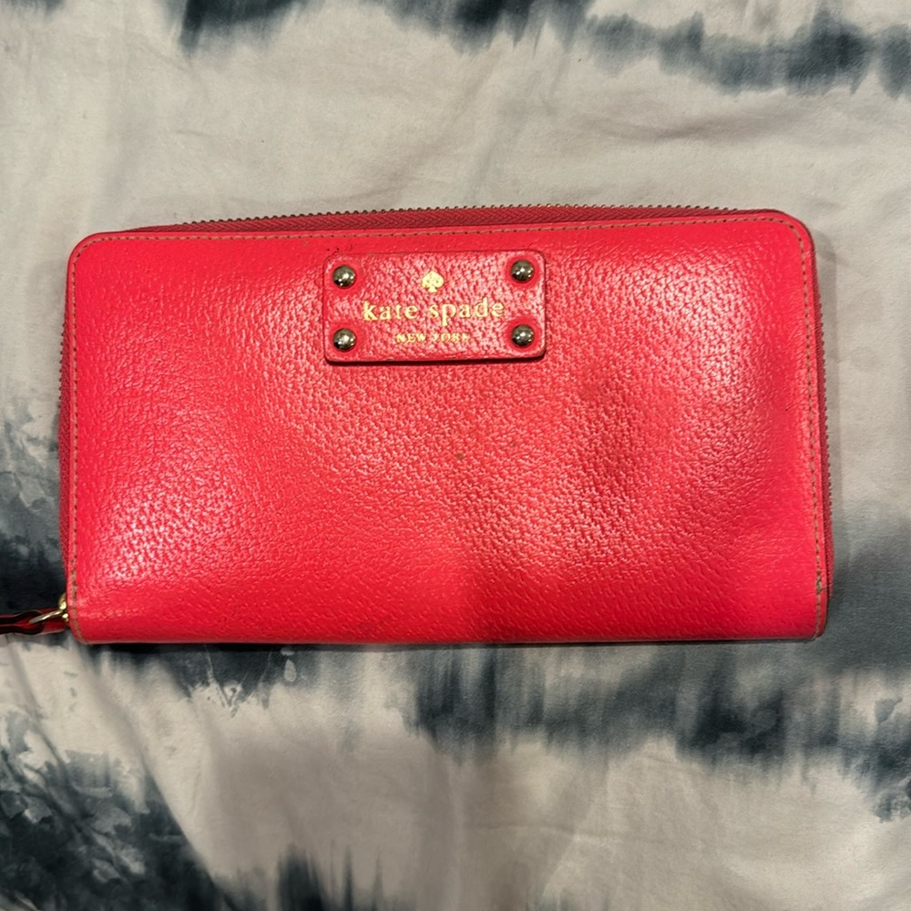 Kate Spade Hot Pink Wallet